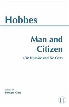 Man and Citizen: De Homine and De Cive