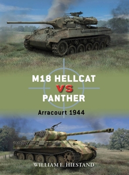 Paperback M18 Hellcat Vs Panther: Arracourt 1944 Book