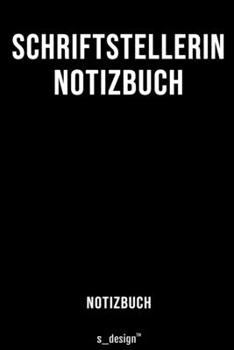 Paperback Notizbuch f?r Schriftsteller / Schriftstellerin: Originelle Geschenk-Idee [120 Seiten liniertes blanko Papier] [German] Book