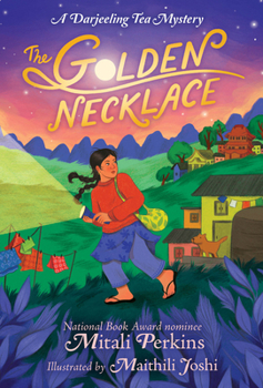 Hardcover The Golden Necklace: A Darjeeling Tea Mystery Book