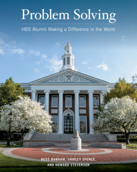 Hardcover Problem Solving: Hbs Alumni Making a Difference in the World Book