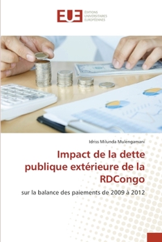 Paperback Impact de la dette publique extérieure de la RDCongo [French] Book