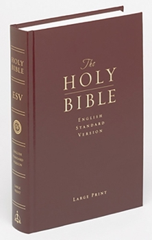 Hardcover Large Print Pew and Workship Bible-ESV [Large Print] Book