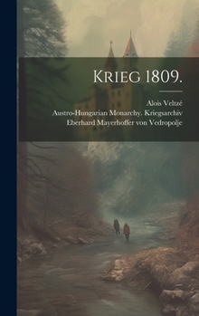 Hardcover Krieg 1809. [German] Book