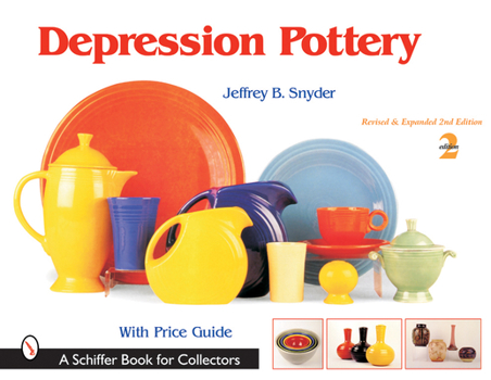 Hardcover Depression Pottery Book