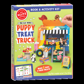 Misc. Mini Clay World Puppy Treat Truck Book