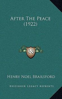 Paperback After The Peace (1922) Book