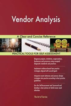 Paperback Vendor Analysis A Clear and Concise Reference Book