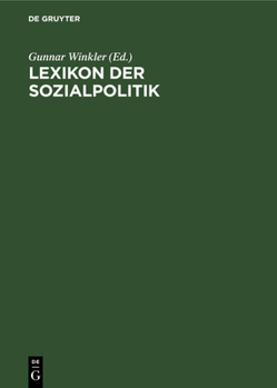 Hardcover Lexikon Der Sozialpolitik [German] Book