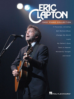 Paperback Eric Clapton - Easy Piano Collection Book