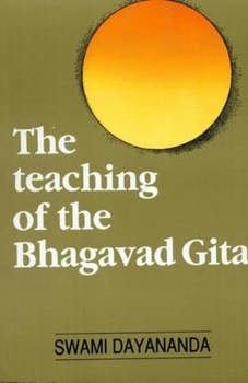 Paperback The Teaching of the Bhagavad Gita Book