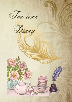 Paperback Tea time Diary Book
