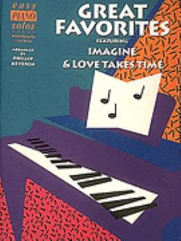 Paperback Great Favorites Featuring Image & Love Takes Time Easy Piano Solos Book