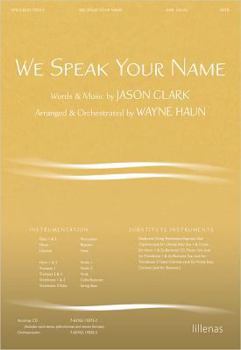 Paperback We Speak Your Name Book