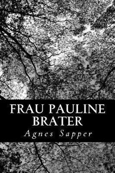 Paperback Frau Pauline Brater [German] Book