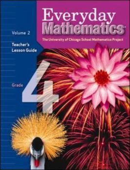 Paperback Everyday Mathematics, Grade 4: Teacher's Lesson Guide, Vol. 2 Book