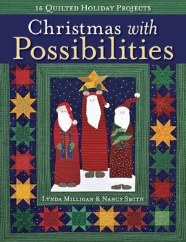 Paperback Christmas with Possibilities-Print-on-Demand-Edition: 16 Quilted Holiday Projects Book