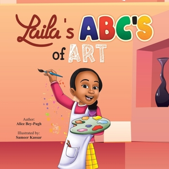 Paperback Laila's ABC'S of ART Book