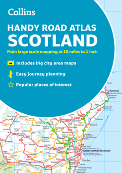 Paperback Collins Handy Road Atlas Scotland: A5 Paperback Book