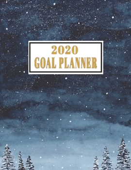 Paperback 2020 Goal Planner: Daily, weekly and monthly goal planning, Track your personal, financial, fitness, spiritual and life goals! Book