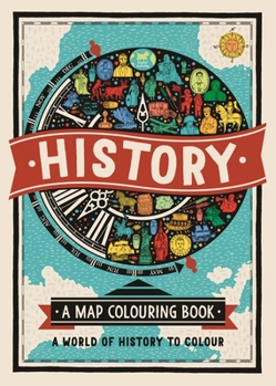 Paperback History: A Map Colouring Book