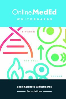 Spiral-bound OnlineMedEd Basic Sciences Whiteboards: Foundations Book