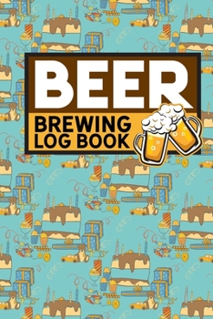 Paperback Beer Brewing Log Book