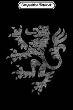 Composition Notebook: Vintage Netherlands lion flag  Journal/Notebook Blank Lined Ruled 6x9 100 Pages