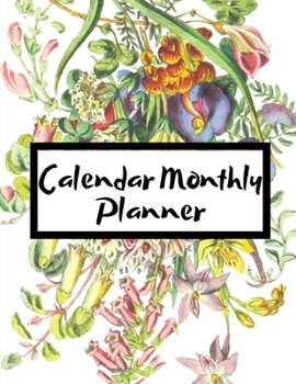 Paperback Calendar Monthly Planner: Small Planner Calendar, Weekly & Monthly View Planner, Organizer & Diary 24-Month Calendar Notes and Phone book, U.S. Book