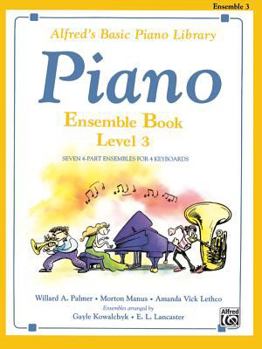 Paperback Alfred's Basic Piano Course: Ensemble Book, Level 3 Book