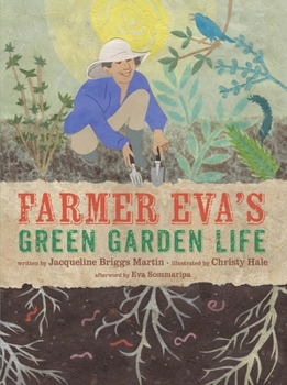 Hardcover Farmer Eva's Green Garden Life Book