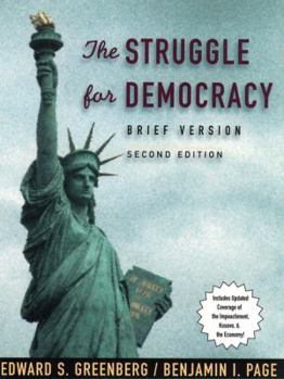 Paperback The Struggle for Democracy: Brief Version Book