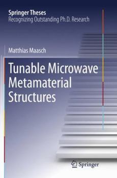 Paperback Tunable Microwave Metamaterial Structures Book