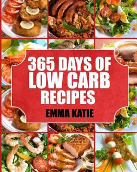 Paperback Low Carb: 365 Days of Low Carb Recipes Book