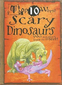 Library Binding Scary Dinosaurs Book