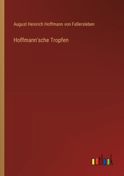 Paperback Hoffmann'sche Tropfen [German] Book