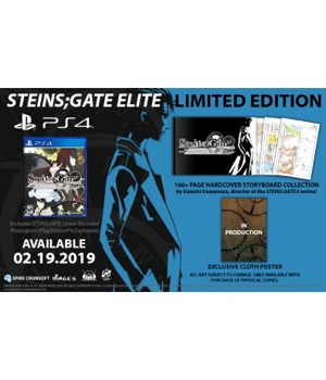 Video Game Steins: Gate Elite Limited Edition Book