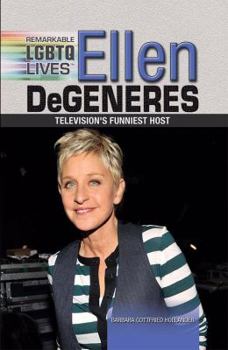 Library Binding Ellen DeGeneres: Television's Funniest Host Book