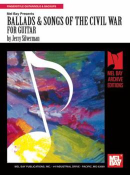 Paperback Ballads & Songs of the Civil War for Guitar Book