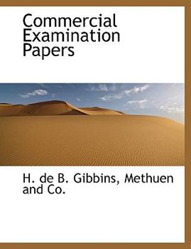 Paperback Commercial Examination Papers Book