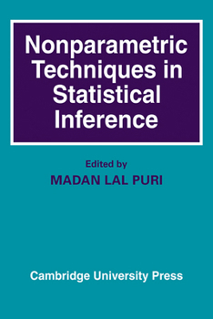 Paperback Nonparametric Techniques in Statistical Inference Book