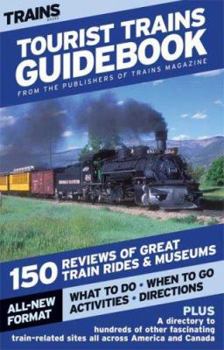 Paperback Tourist Trains Guidebook Book