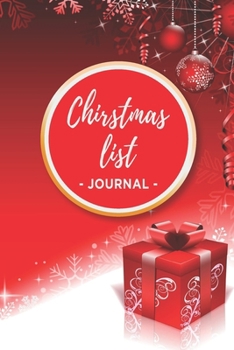 Paperback Christmas List Journal: Lined Notebook For Planning Your Holiday Season Book