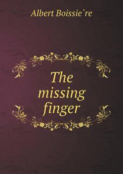 Paperback The missing finger Book