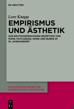 Hardcover Empirismus und Ästhetik [German] Book