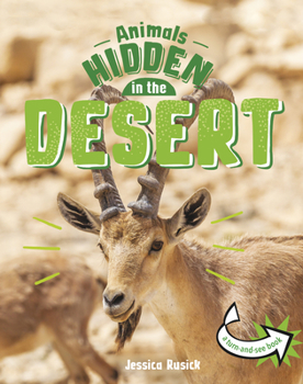 Hardcover Animals Hidden in the Desert Book