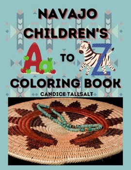 Paperback Navajo Children's A to Z Coloring Book