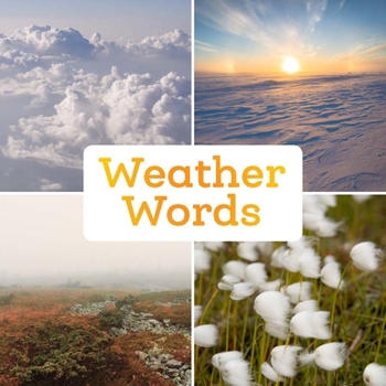 Paperback Weather Words: English Edition Book