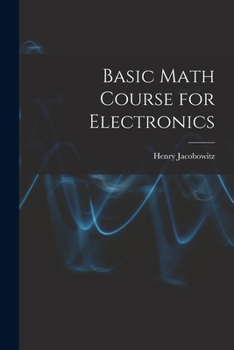 Paperback Basic Math Course for Electronics Book