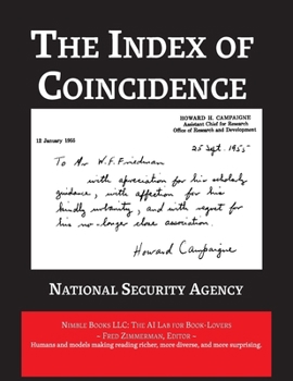 Paperback The Index of Coincidence Book